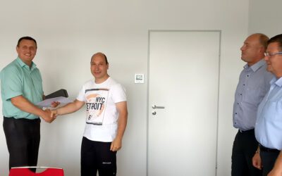 20 Jahre bei City Schutz – Dienstjubiläum gefeiert