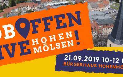 21.09.2019: Treffen Sie uns bei der Joboffensive Hohenmölsen