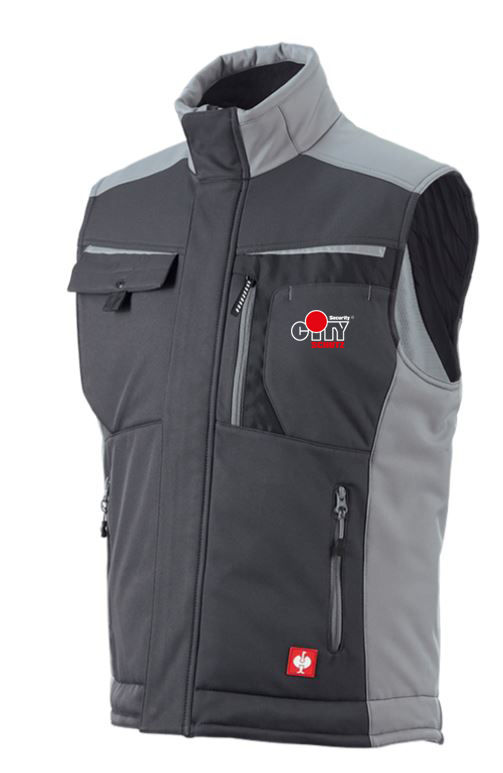 Softshellweste e.s.motion mit Logo